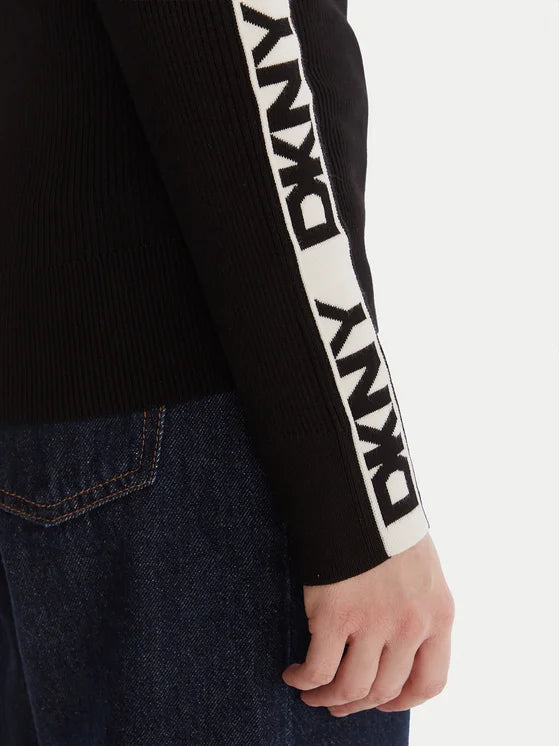 DKNY  Sweater  Black Slim Fit
