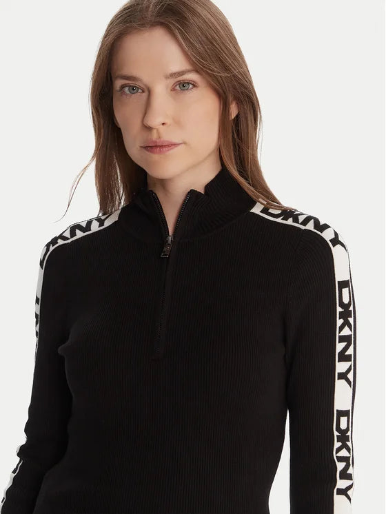 DKNY  Sweater  Black Slim Fit