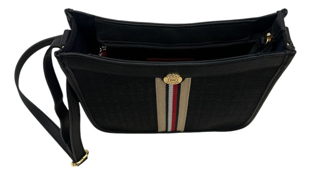 Tommy Hilfiger File Flag Strip in Black