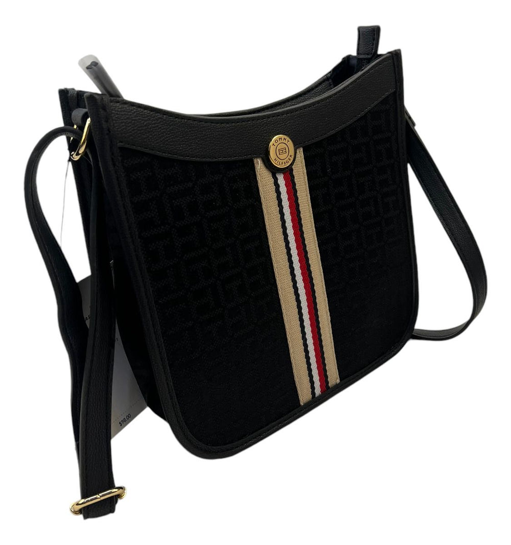 Tommy Hilfiger File Flag Strip in Black