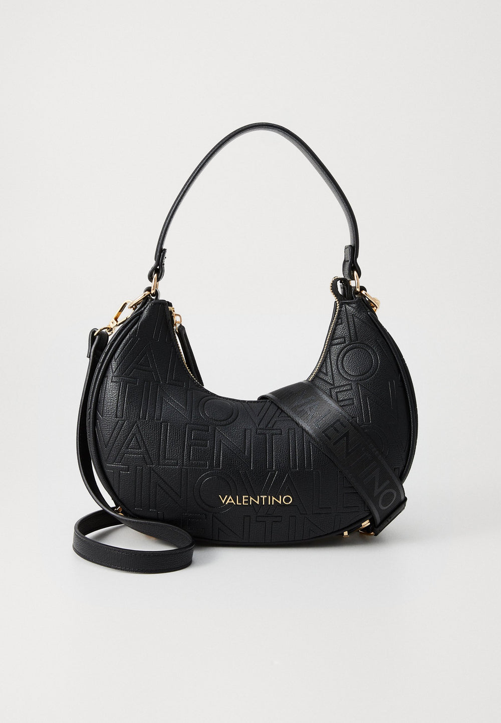 VALENTINO Shelby Hobo Bag in Black