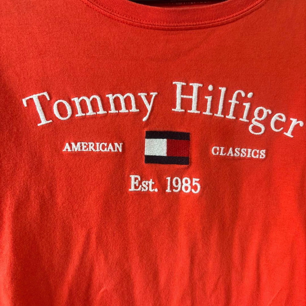 Tommy Hilfiger Logo Embroidery Long Sleeve Sweat