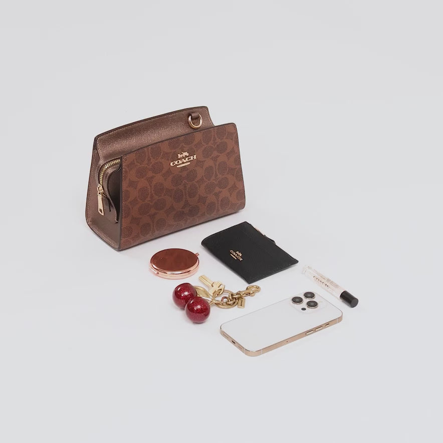 Gia Crossbody Bag In Signature Canvas