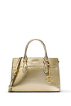 Sheila Medium Metallic Satchel