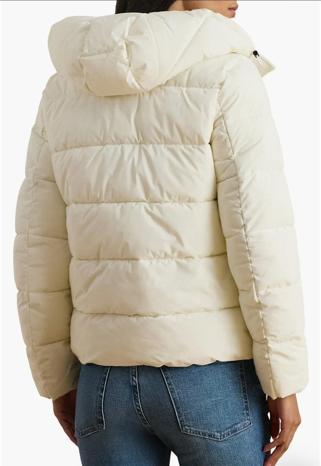 Ralph Lauren Womens Crested Short Puffer Poly Jacket