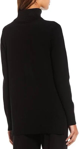 Womens Turtleneck Logo Sweater