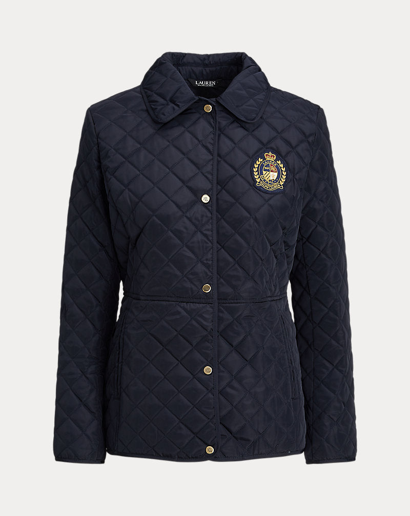 Ralph Lauren Logo Crest Quilted Jacket